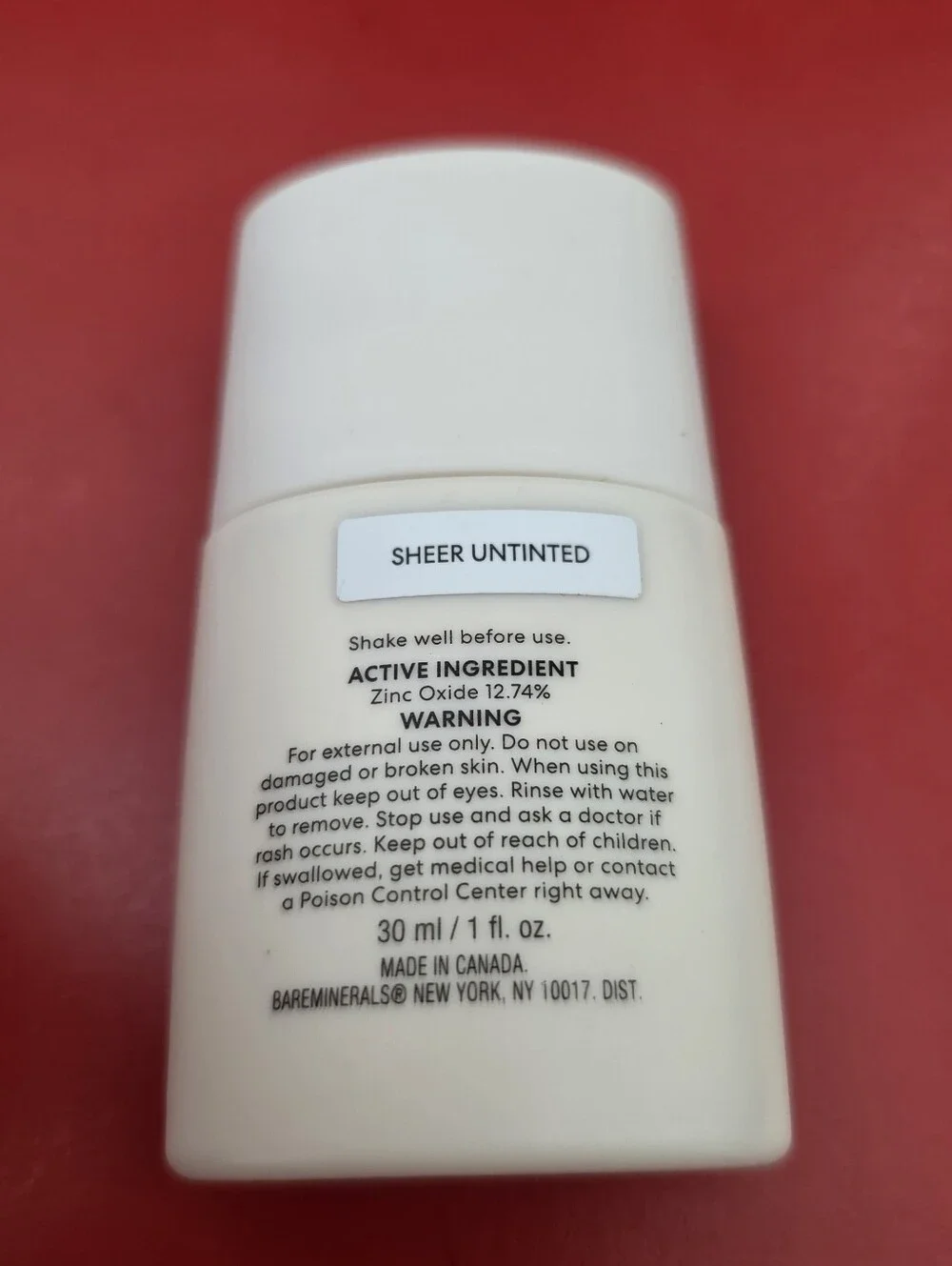 bareMinerals Bareskin Daily Dewy Sunscreen SPF 30 - White